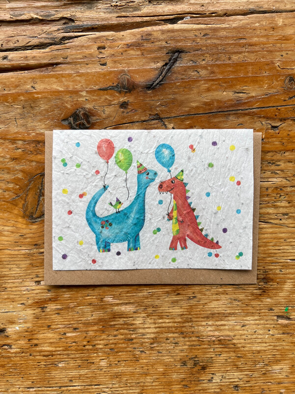Carte à planter " Dinos "
