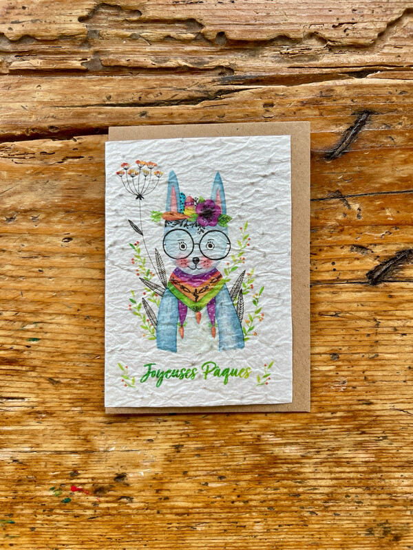 Carte à planter " Joyeuses Pâques "?