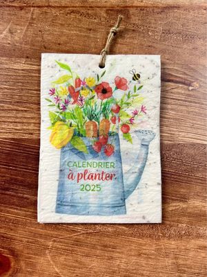 Calendrier à planter A6 Ipiapia 2025
