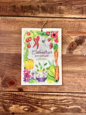 Calendrier à planter A5 Ipiapia perpétuel Calendrier à planter A5 Ipiapia perpétuel