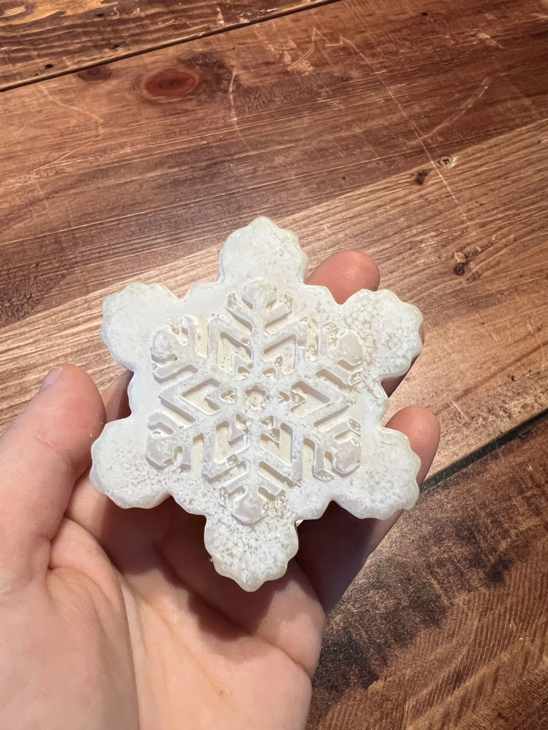 Savon flocon de neige hello my bio