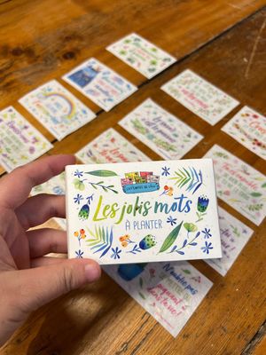 Les jolis mots à planter N1 (24 mots)