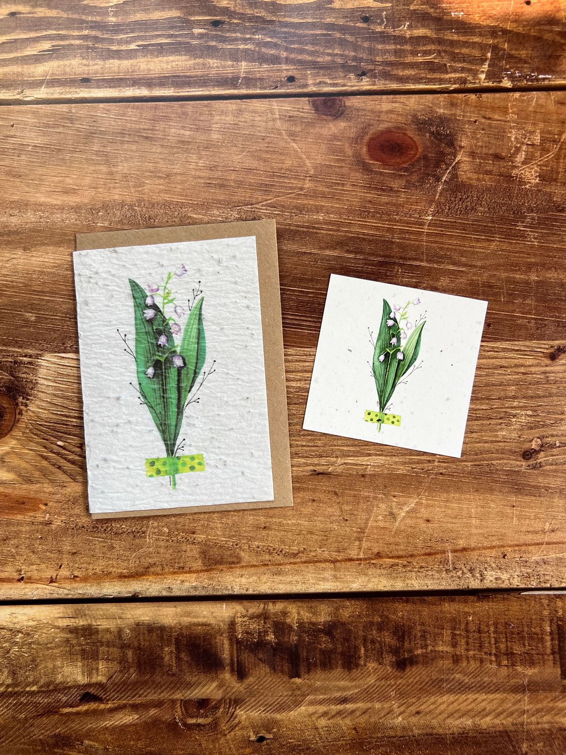 Carte Muguet (à planter ou traditionnelle)