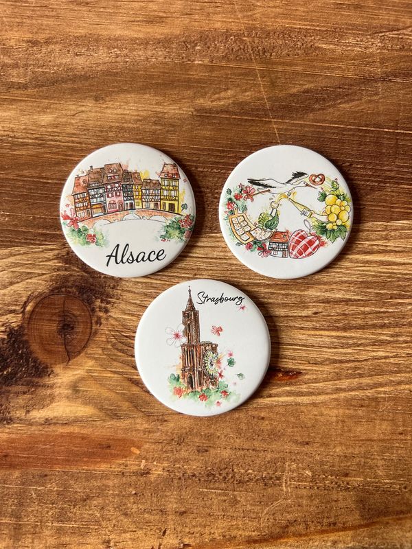 Magnet décapsuleur Alsace (3 modèles aux choix)
