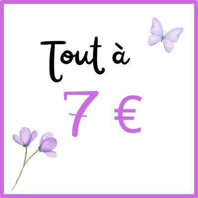 Tout à 7 euros