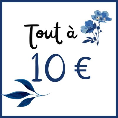 Tout à 10 euros
