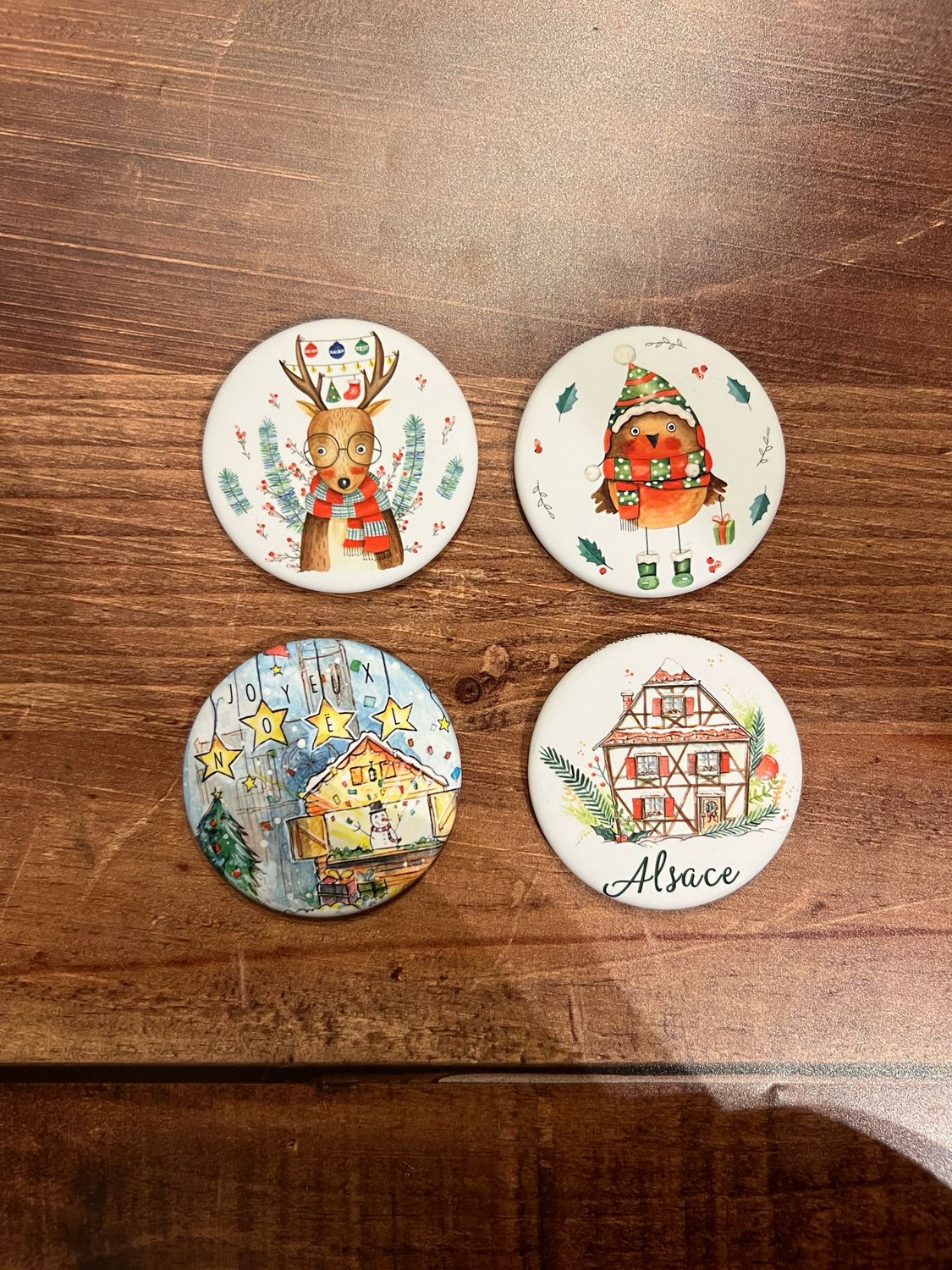 Magnet décapsuleur Noël - fin d’année (4 modèles aux choix)