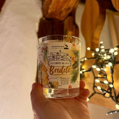 Bougie à planter de Noël « Bredele »