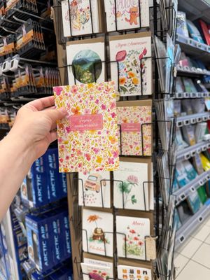 Cartes en chutes de bulbes de tulipe