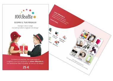 voucher 100 scelte da 25€