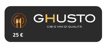 Gift card Ghusto da 25€