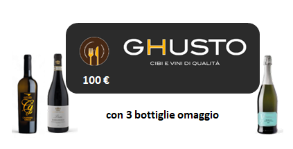 Gift card Ghusto da 100 €