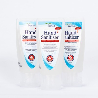 G3Tech Hand Sanitizer 40ml (3 Pack) G3Tech Hand Sanitizer 40ml (3 Pack)