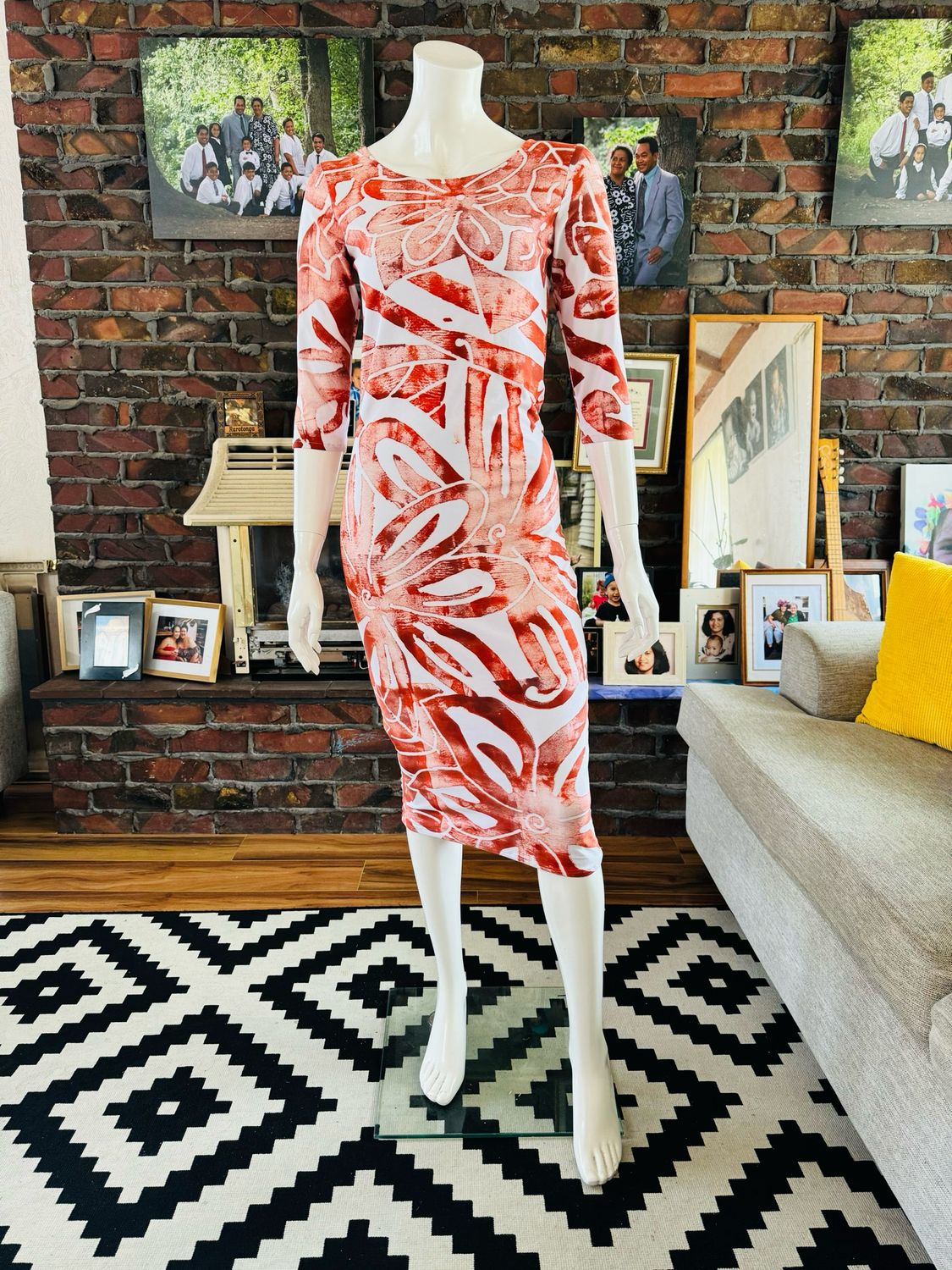 First Lady Dress - Bark