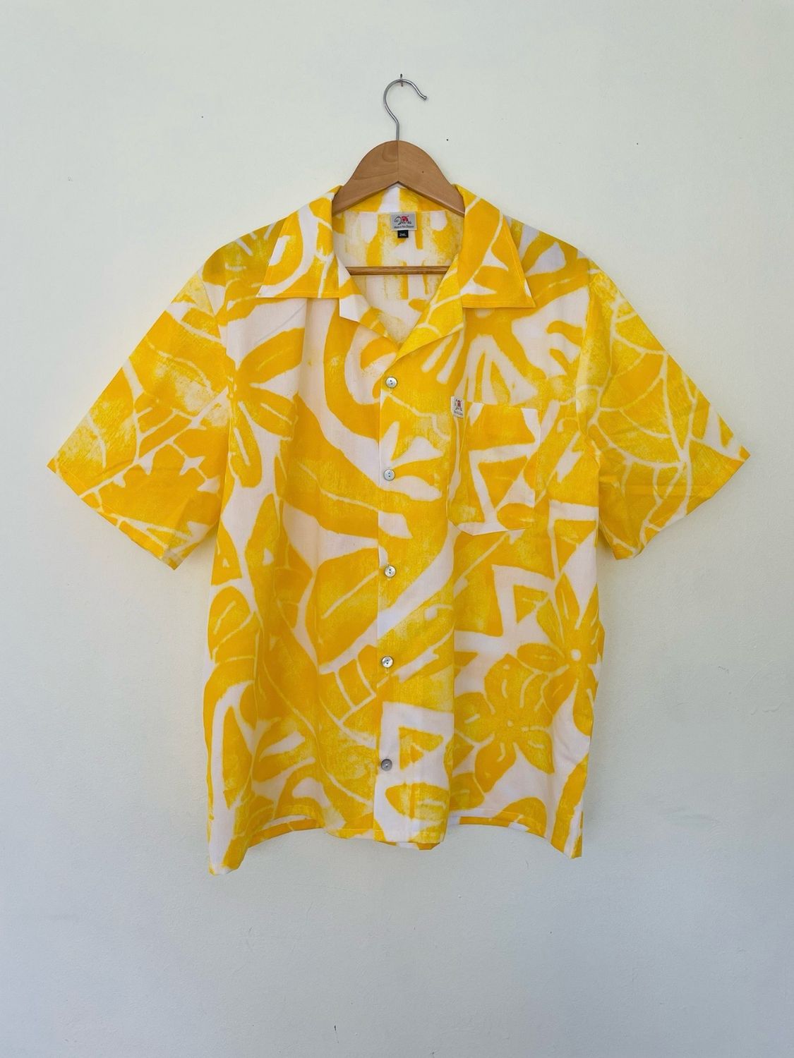 Teina Shirt - Yellow N White