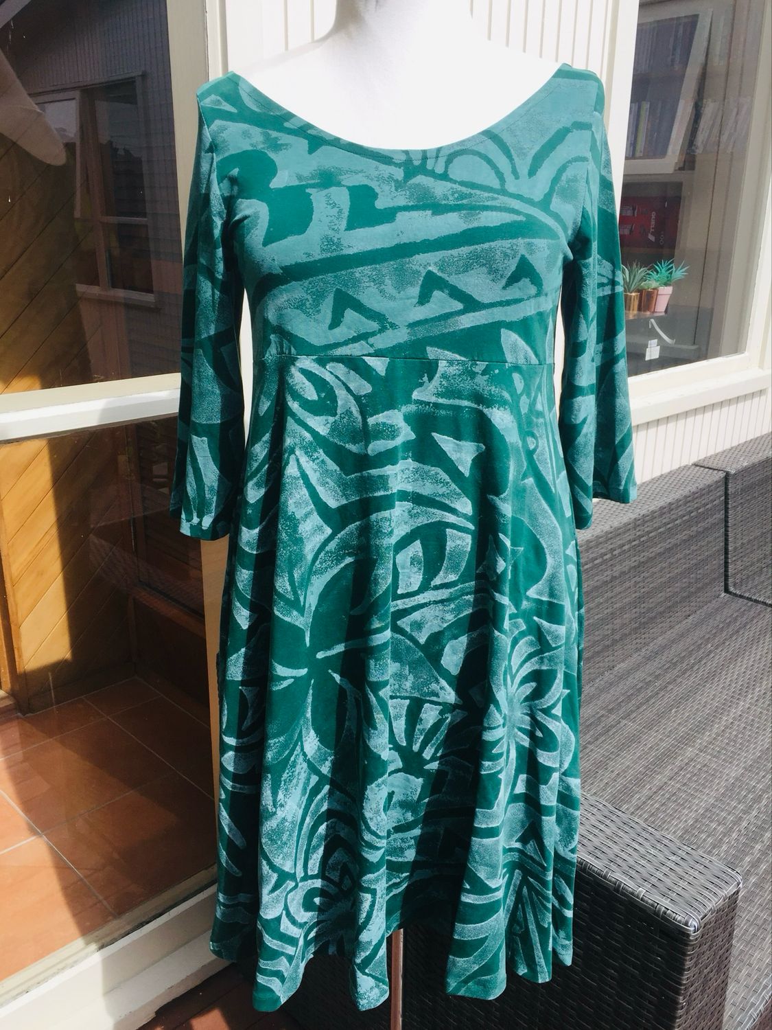 Itu Dress - Pale Emerald