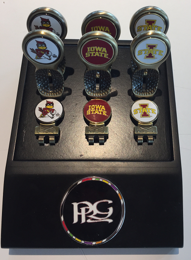 Iowa State Hat Clip with Ball Marker