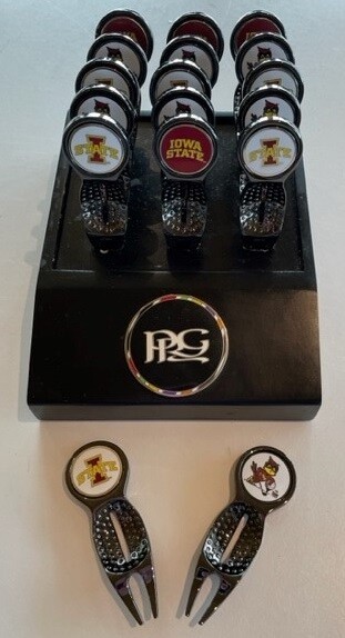 Iowa State Divot Tool with Ball Marker