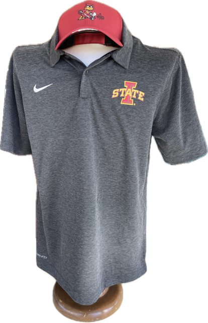 Nike - Black/Grey Heather I-State Polo