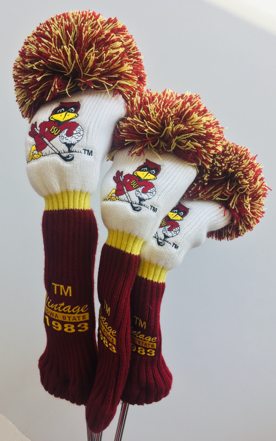 Vintage Cy Pom Pom Head Cover