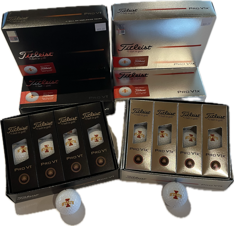 Titleist I State Logo Balls