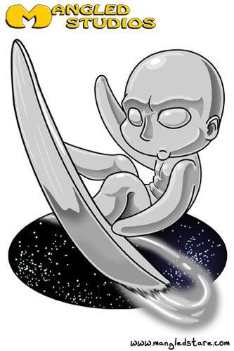 Chibi Silver Surfer