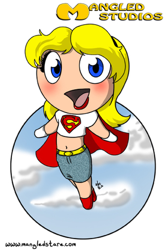Chibi Supergirl