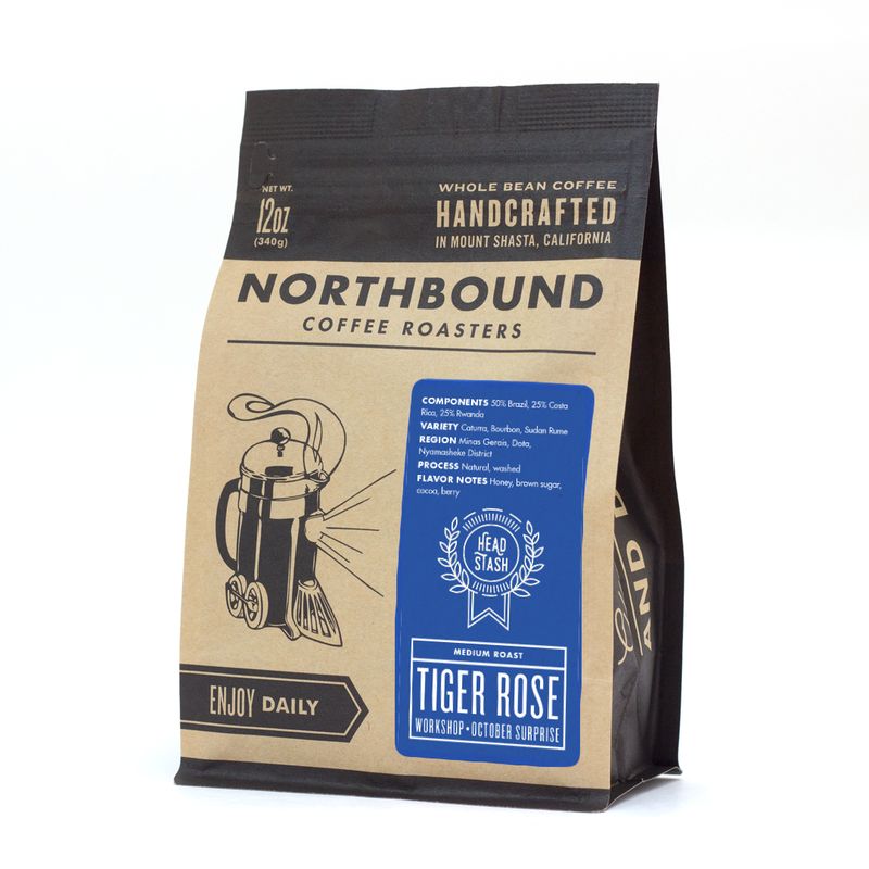 Headstash Tiger Rose Workshop Tricks & Treats (Next Roast: 10/1/25)