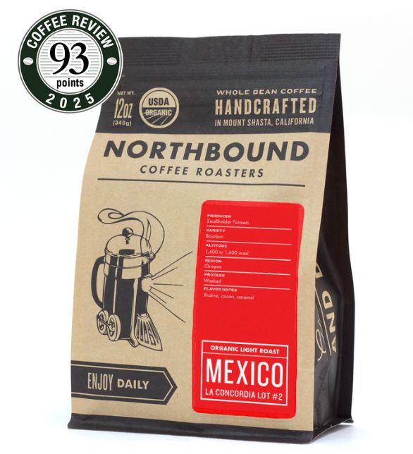 Organic Mexico Chiapas La Concordia Lot #2 - 93 points! Organic Mexico Chiapas La Concordia Lot #2 - 93 points!