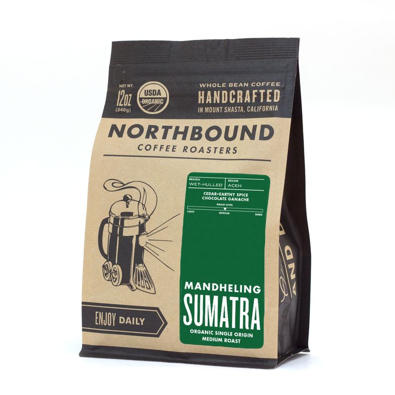 Organic Sumatra Mandheling • Single Origin Medium Roast Organic Sumatra Mandheling • Single Origin Medium Roast
