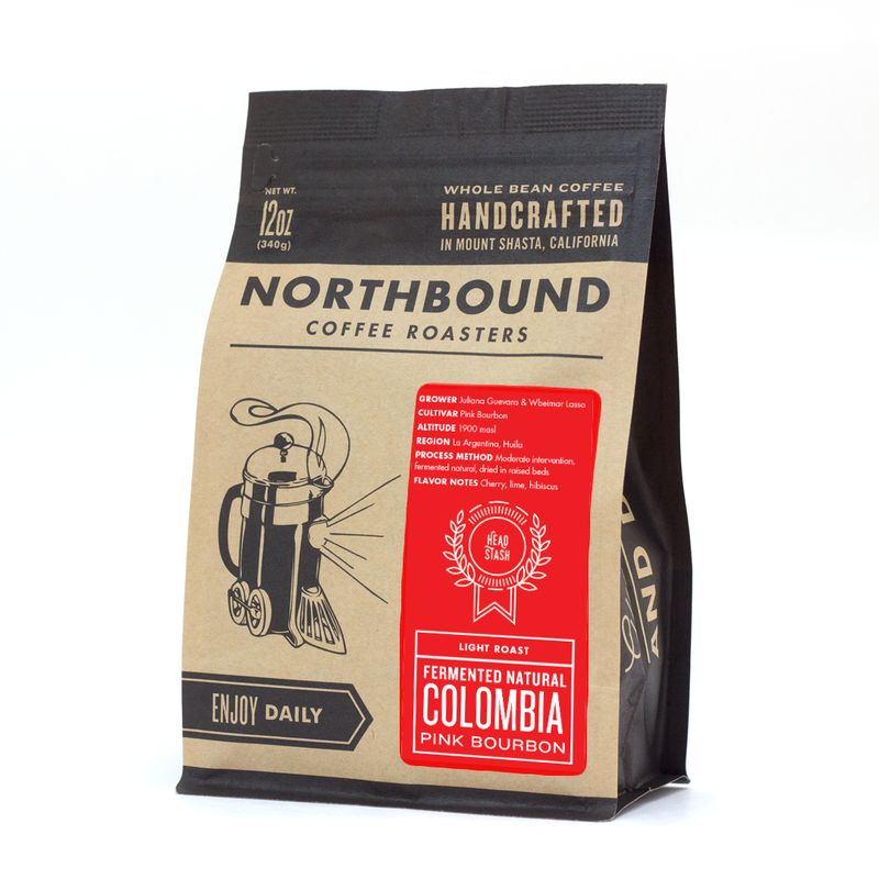 Headstash Colombia Fermented Natural Pink Bourbon (Next Roast: 5/6/26)