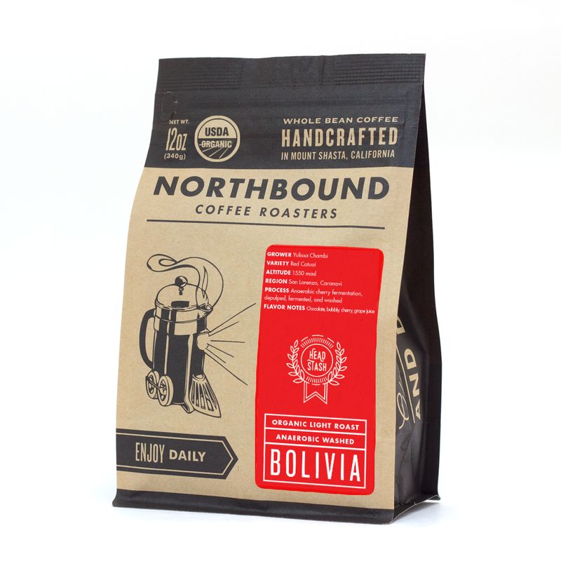 Headstash Organic Bolivia Anaerobic Washed • Single Origin Light Roast (Next Roast: 10/7/26)