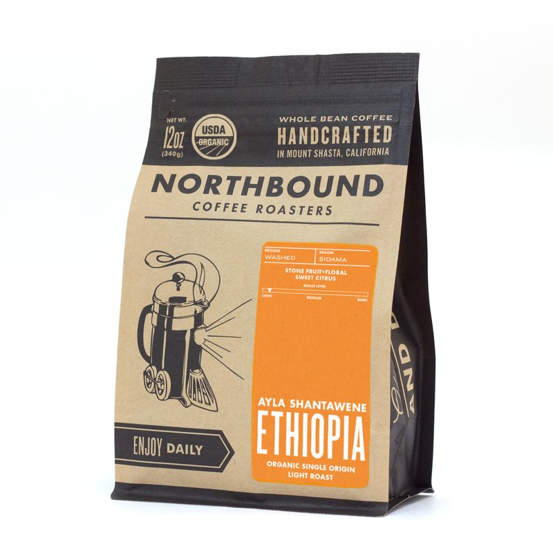 Organic Ethiopia Ayla Shantawene • Single Origin Light Roast Organic Ethiopia Ayla Shantawene • Single Origin Light Roast