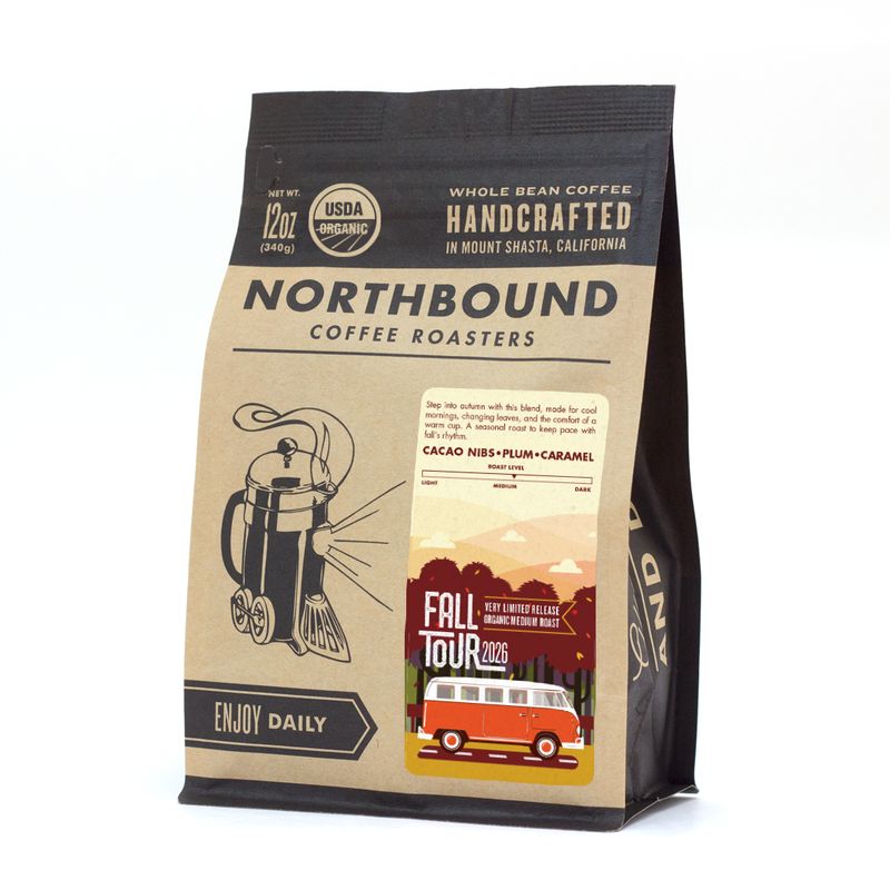 🍂 Organic Fall Tour 2026 • Seasonal Melange Roast