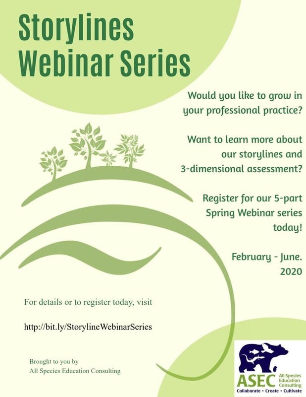 2020 Science Storylining Webinar Series