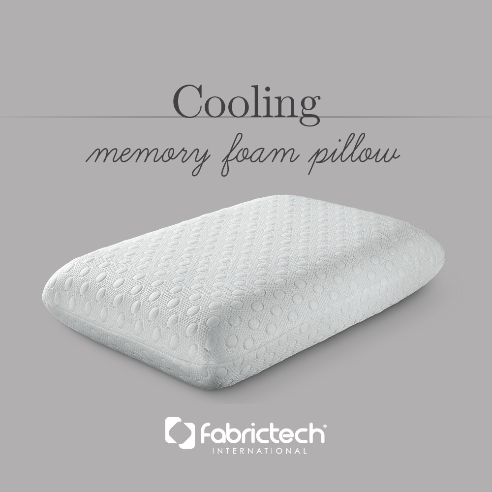 Cooling Cover Memory Foam Pillow