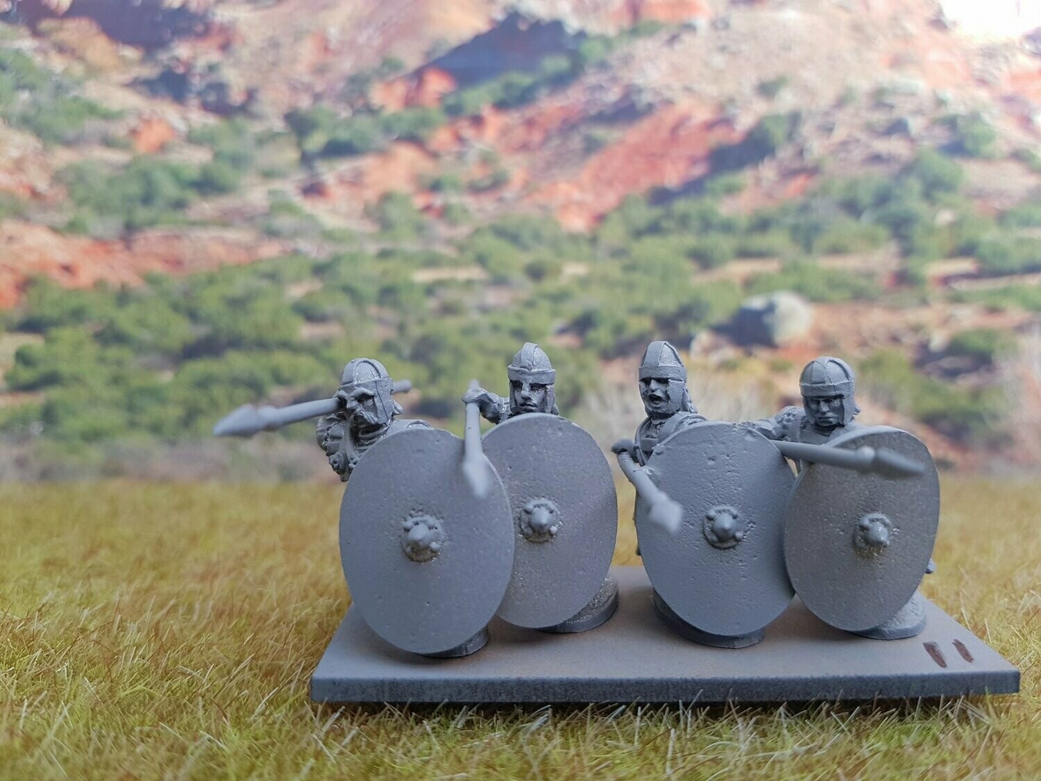 BYZ11 Kneeling spearmen
