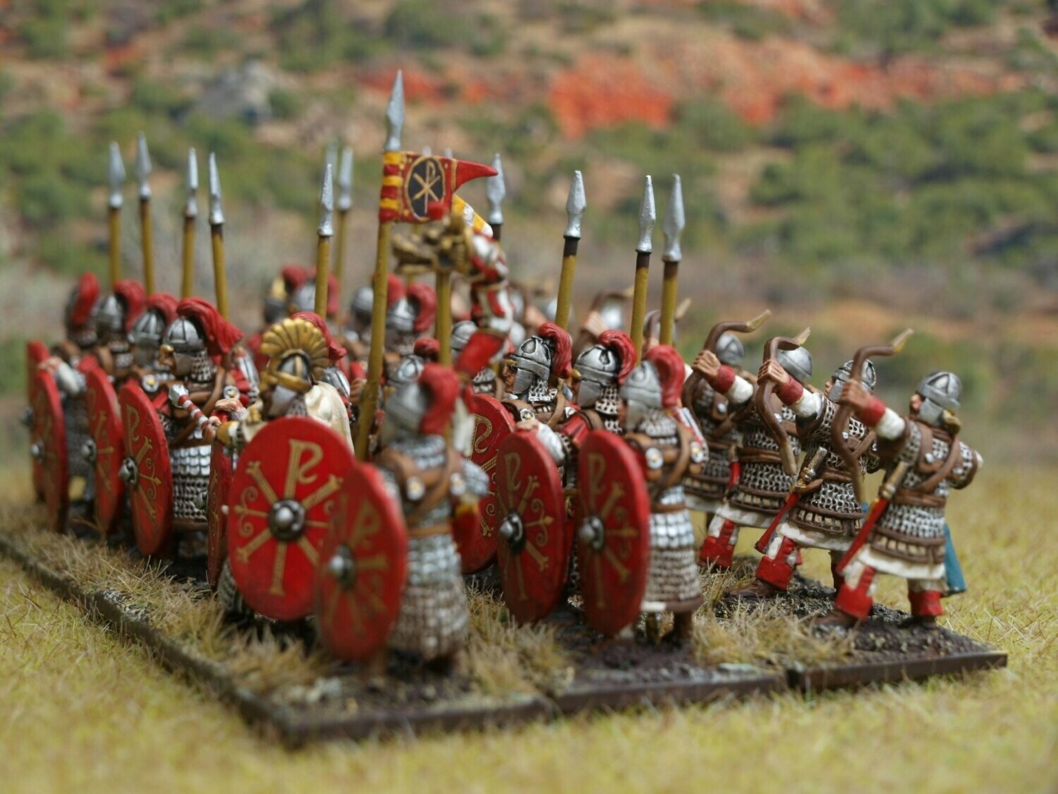 UD101 Heavy foot unit with rear rank archers (24figs)