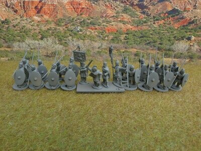 UD105 Unarmoured spearmen