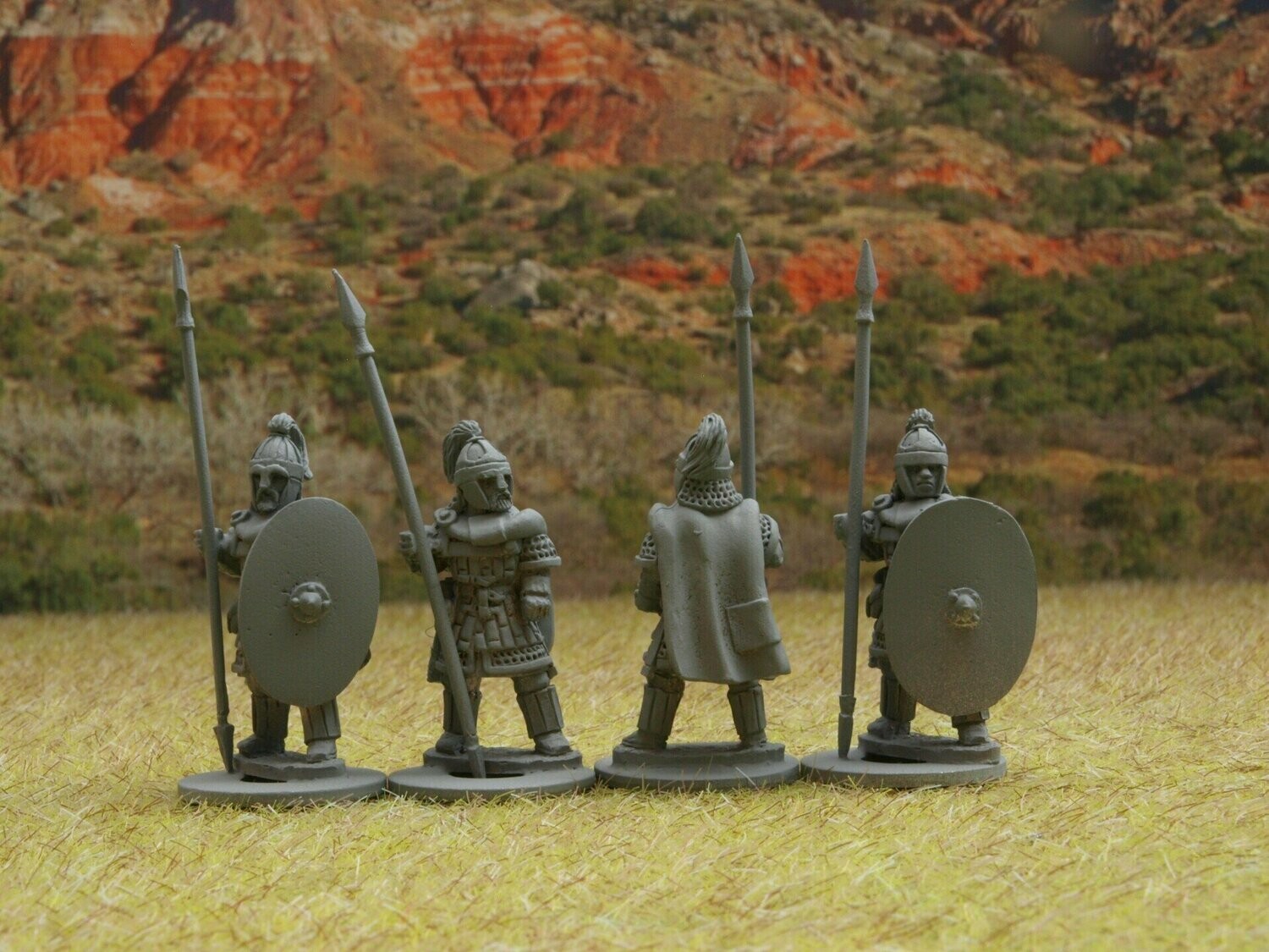BYZ26 Standing Infantry in Extra Heavy Armour