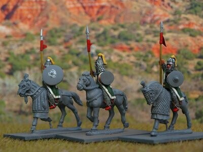 BYZ60 Byzantine Cavalry in Dustcoats no bows
