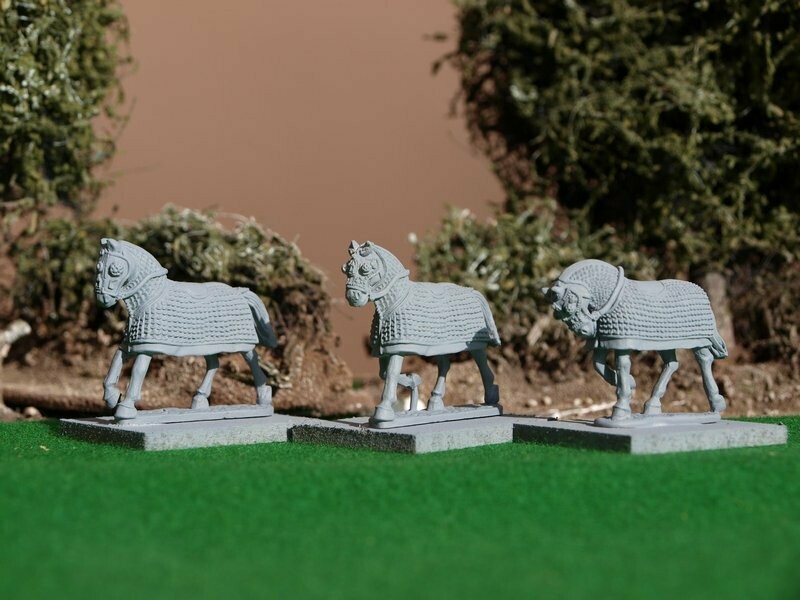 CAT1 fully armoured horses