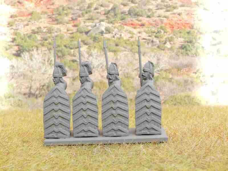 SASS33 Standing armoured sassanid infantry