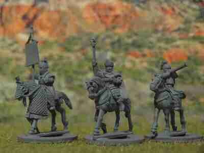 BYZ77 Mounted Emperor and staff