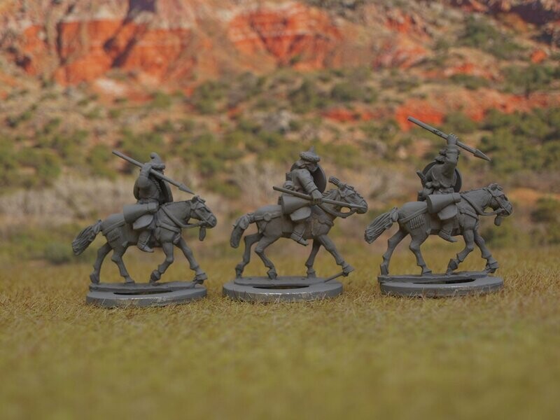 ST06 Steppe light horse javelin and bow
