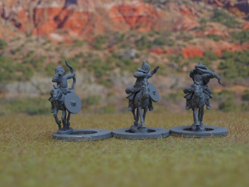 ST07 Steppe light horse  bow