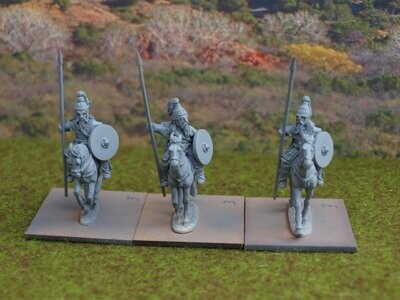 LOM03 Lombards with raised weapon 1(riders only)