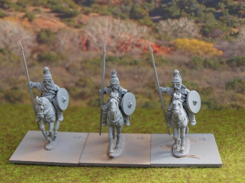 LOM04 Lombard with raised weapons 2(riders only)