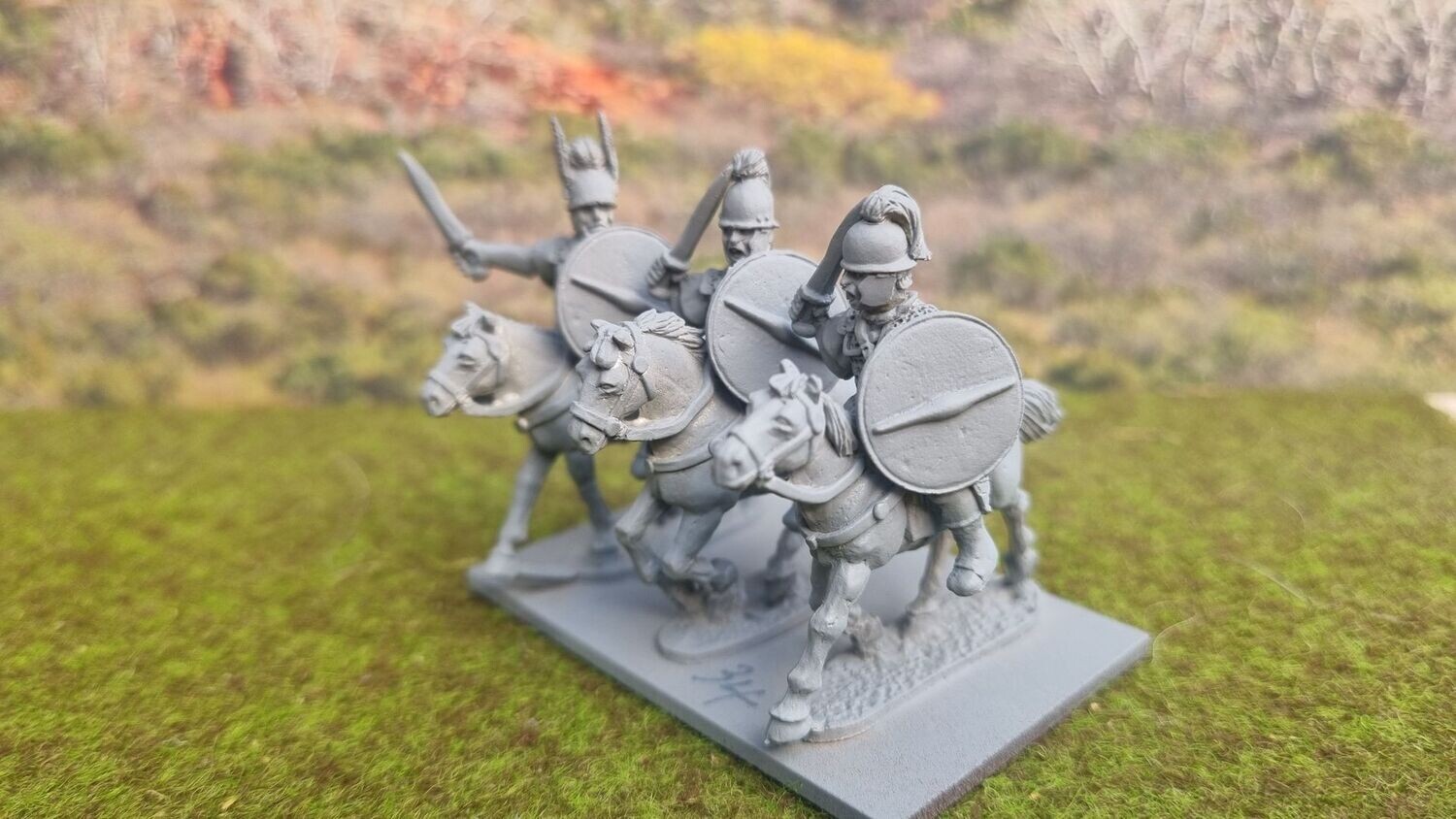 RR34 Cavalry in montifortino with swords