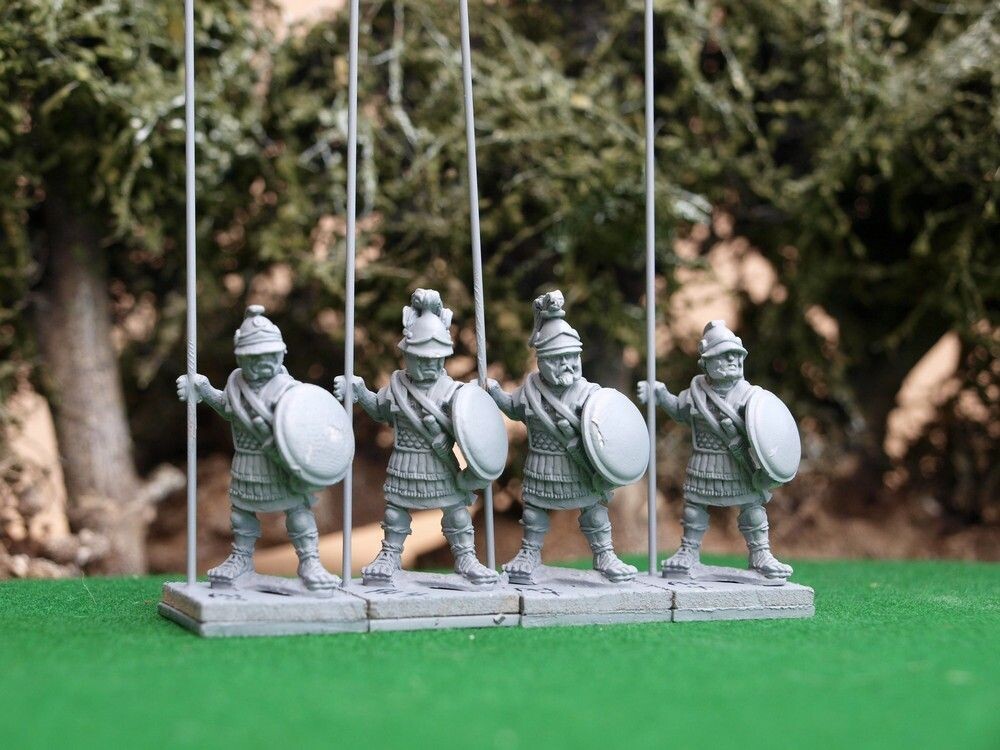PH04 Phalangites in Linothorac with scale armours